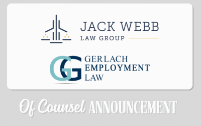 Employment Law News – Firm Announcement
